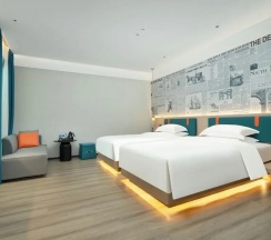 Двухместный номер Standard (2 отдельные кровати) в Lan Wan International Hotel