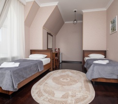 2-х местный номер повышенной комфортности с раздельными кроватями в Жемчуг