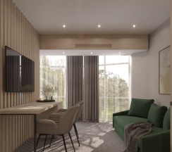 Номер люкс студио by city park в City park hotel Sochi
