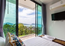 Двухместный номер Standard с видом на море 2 отдельные кровати в Rossarin Sea View Patong