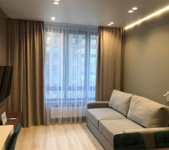 Апартаменты с гостиной и 2 спальнями в ЖК "Savin House" в Sibgat Apartments