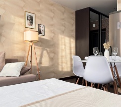 Студия на ул. Лазурная, 28 (Объект №133, этаж 10) в Hugge Place