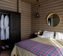 Коттедж с 3 комнатами с балконом и с красивым видом из окна в Заречье