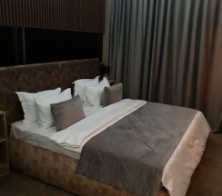 Двухместный номер Comfort с видом на город двуспальная кровать в HOME BOUTİQUE HOTEL