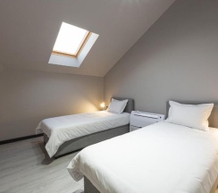 Двухместный номер Бюджетный 2 отдельные кровати в Sapiens Hotel