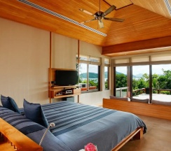 Вилла Residential с бассейном Luxury с 4 комнатами с видом на океан в Sri Panwa Phuket Luxury Pool Villa Hotel