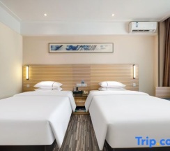 Двухместный номер Deluxe 2 отдельные кровати в City Convenient Hotel Baise Xilin Times Square Store