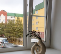 Стандартный  номер с 2 кроватями и собственной ванной в Номера в Гатчине