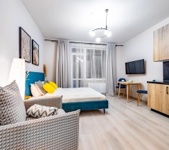 Апартаменты студия в ApartMe на улице Кузнецовская 58 корпус 4