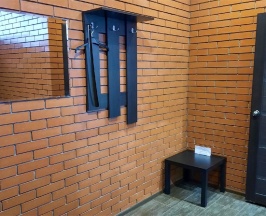Номер стандарт с одной двуспальной кроватью в Шоколад