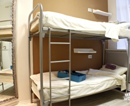 Четырёхместный номер Standard (общая ванная комната) в Head Hostel