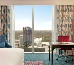 Двухместная студио-люкс Fairmont Gold (двуспальная кровать) в Fairmont Austin