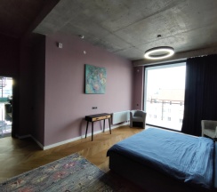 Апартаменты с 3 комнатами с балконом и с красивым видом из окна в Апарт-отель Residence Graphite