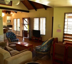 Семейное бунгало с видом на океан в Club Fiji Resort