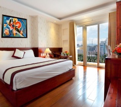 Двухместный номер Deluxe с балконом 2 отдельные кровати в Golden Sand Hotel