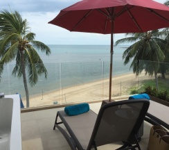Люкс Spa Bath с 2 комнатами с балконом и с видом на море в Отель Royal Beach Boutique Resort & Spa