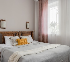 Стандартный номер с 1 кроватью в Номера в Стрельне