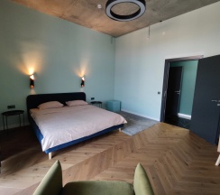 Апартаменты с 3 комнатами с балконом и с красивым видом из окна в Апарт-отель Residence Graphite