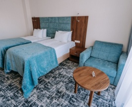 Двухместный номер Стандарт с видом на город 2 отдельные кровати в Grand hotel Anapa