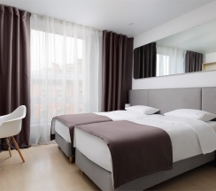 Стандарт с раздельными кроватями (двухместный, однокомнатный номер) в Yes Marata