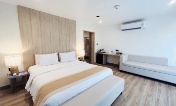Двухместный номер Superior Premier двуспальная кровать в Phi Phi Holiday Resort – SHA Extra Plus