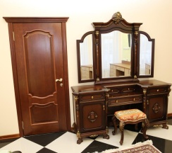 Номер стандарт бизнес с 1 двуспальной кроватью в Barocco Lv Hotel