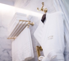 Полулюкс с видом  на город в Lotte hotel St.Petersburg