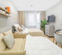 1-комнатные апартаменты студия в Wings