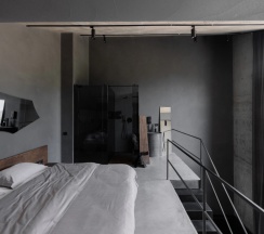 Люкс Каллисто с балконом и с видом на горы в Moon2