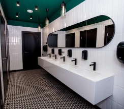 Кровать в общем номере с 3 двухъярусными кроватями (общие удобства) в Сириус