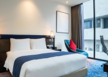 Одноместный номер Standard с видом на город двуспальная кровать в Holiday Inn Express Bangkok Siam, an IHG Hotel