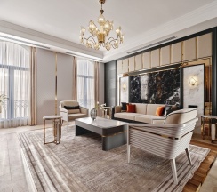 Двухместный люкс Plaza двуспальная кровать в Hotel Crowne Plaza Tashkent, an IHG Hotel