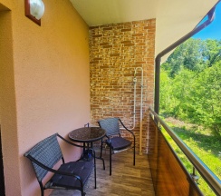 Апартаменты студия с 1 двуспальной кроватью кв. 25 в Deluxe apartments