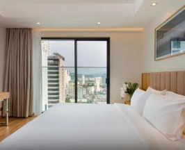 Двухместный номер Deluxe с видом на город двуспальная кровать в Nagar Hotel Nha Trang