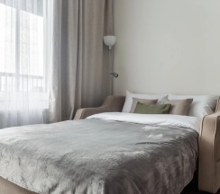 Апартаменты c 1 комнатой с балконом в Апартаменты Eliza Home на Торфяной дороге