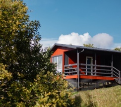 Ягодный домик с террасой в Ягодная Деревня