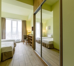 Номер первой категории (двухместный) 2 раздельные кровати в Central inn
