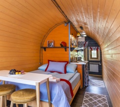 Дилижанс "Кавказская пленница", 2х-местный бутик-номер с ванной в О2Kislorod