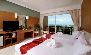 Двухместный номер Princess Deluxe с балконом (2 отдельные кровати) в Отель Princess Seaview Resort & Spa