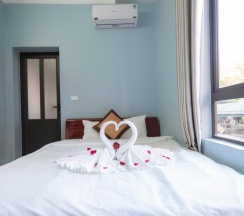 Двухместный номер Superior двуспальная кровать в Ha Long Bay Fancy Hostel