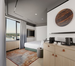 Делюкс с видом на Каму в Hampton by Hilton