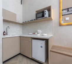 Улучшенные четырехместные апартаменты 1+1+1+1 | Superior apt QUAD 1+1+1+1 в Аура