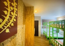 Кровать в общем номере в Frutta Hostel