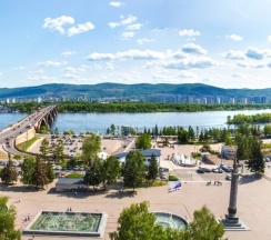 Стандарт одноместный с видом на Енисей в Красноярск