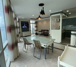 Семейные апартаменты с 2 комнатами с видом на залив в Lotus Village Nha Trang