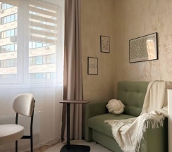1-комнатные апартаменты, 25 м², 4 этаж в Happy People