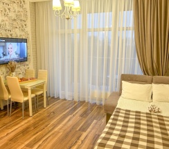 Апартаменты студия Sunny Svetlogorsk 27 в Sunny Svetlogorsk (Санни Светлогорск) на улице Верещагина