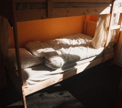 Кровать в 8-местном общем номере в Karelia hostel
