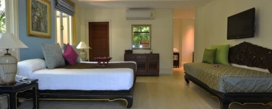 Двухместный номер Gold Forest-Downstairs с видом на окрестности двуспальная кровать в Rabbit Resort Pattaya