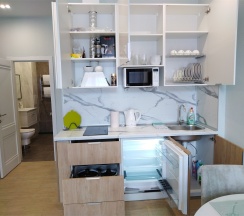 Апартаменты с отдельной спальней в Baikal Hill Residence